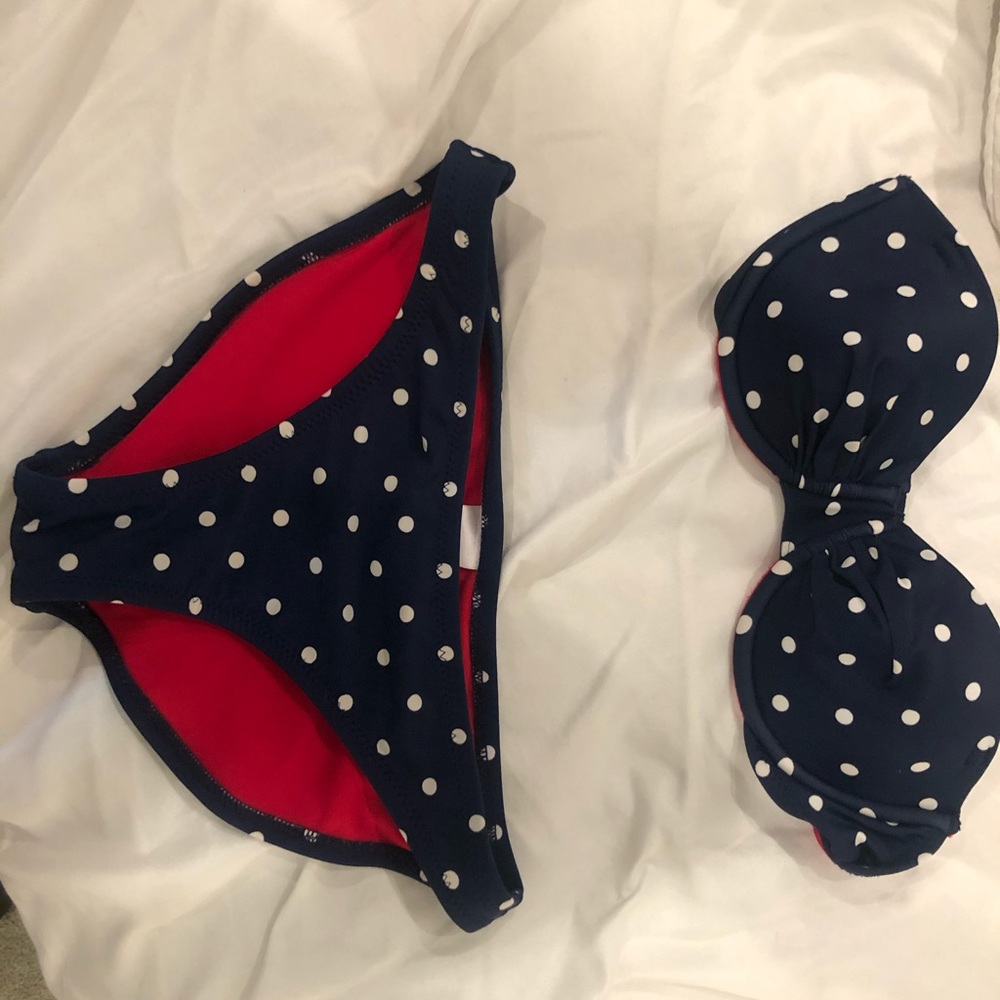Women’s polka dot bikini